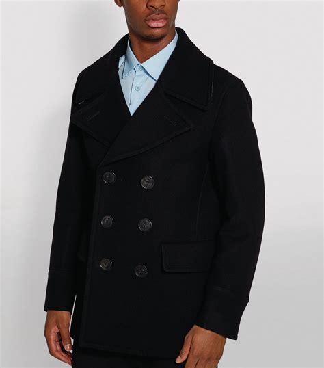 burberry toggle coat review|Burberry pea coat men.